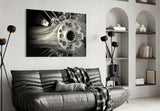 Wheel Glass Wall Art