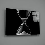 Hourglass Glass Wall Art