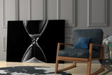 Hourglass Glass Wall Art