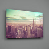 New York City Glass Wall Art