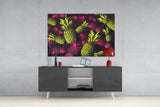 Pineapples Glass Wall Art