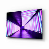 Neon Glass Wall Art