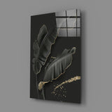 Leaf Glass Wall Art