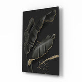 Leaf Glass Wall Art