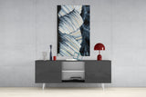 Abstract Glass Wall Art