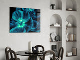 Malvales Flower Glass Wall Art