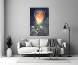 Starry Dream Glass Wall Art