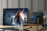 Astronaut Glass Wall Art