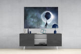 Hot Air Balloons Glass Wall Art