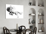 Horse Glass Wall Art