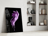 Hand Glass Wall Art