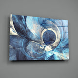 Abstract Glass Wall Art