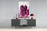 Tulip Glass Wall Art