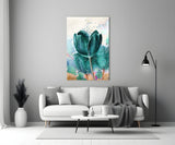 Tulip Glass Wall Art