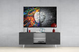 Brain Glass Wall Art