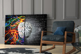 Brain Glass Wall Art