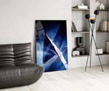 Abstract Glass Wall Art