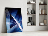 Abstract Glass Wall Art