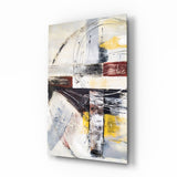 Abstract Glass Wall Art