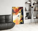 Women's Glass Wall Art