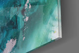 Colors of Abstraction Glass Wall Art