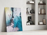 Colors of Abstraction Glass Wall Art