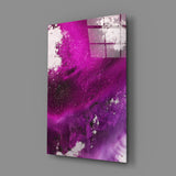 Colors of Abstraction Glass Wall Art