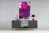 Colors of Abstraction Glass Wall Art