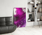 Colors of Abstraction Glass Wall Art