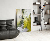 Colors of Abstraction Glass Wall Art