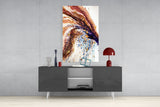 Abstract Glass Wall Art