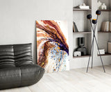 Abstract Glass Wall Art