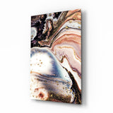 Abstract Glass Wall Art