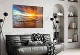 Sunset Glass Wall Art