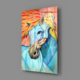 Horse Glass Wall Art