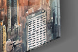 New York City Glass Wall Art