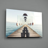 Loop Glass Wall Art