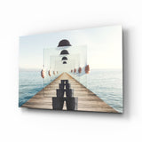 Loop Glass Wall Art