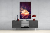 Moon Glass Wall Art