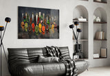 Spices Glass Wall Art