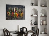 Spices Glass Wall Art