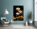 Flowers Glass Wall Art