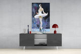 Ballerina Glass Wall Art