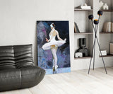 Ballerina Glass Wall Art