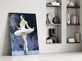 Ballerina Glass Wall Art