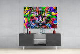 Cat Glass Wall Art