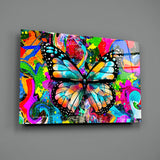 Butterfly Glass Wall Art