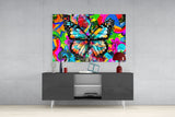 Butterfly Glass Wall Art