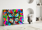 Butterfly Glass Wall Art