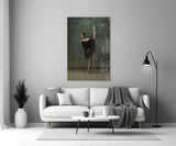 Ballerina Glass Wall Art